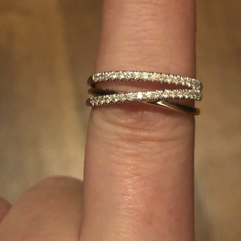 3 row Gabriel and co. Ring